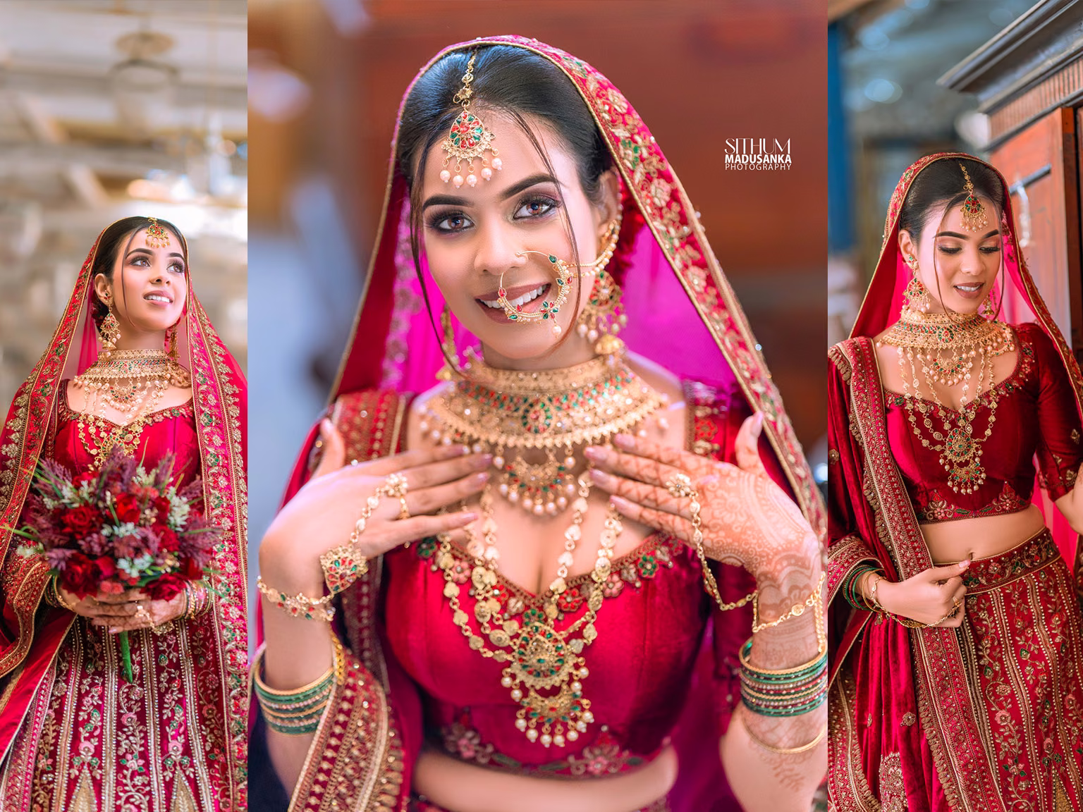 Sri Lankan bridal photoshoot - Beautiful Sri Lankan girl Gimhani Nimathra wedding & preshoot | YOU Magazine LK