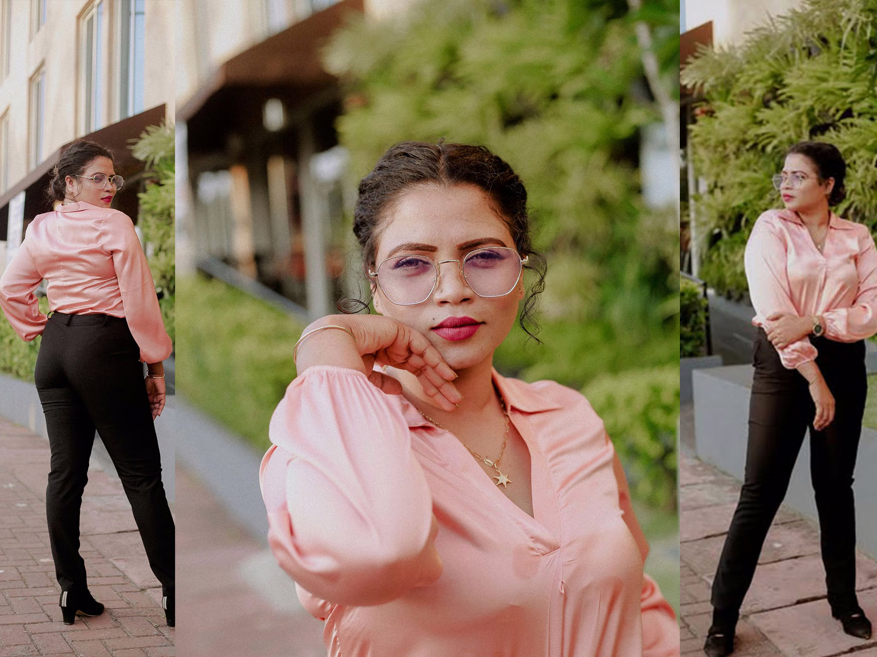Sri Lanka glamour model Shenil exclusive fashion photoshoot in Colombo outdoor studio - YOU Magazine