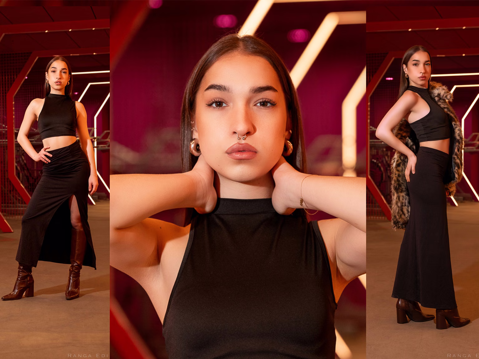 Sri Lanka glamour model Jonka Szabo exclusive fashion photoshoot in Colombo outdoor studio - YOU Magazine