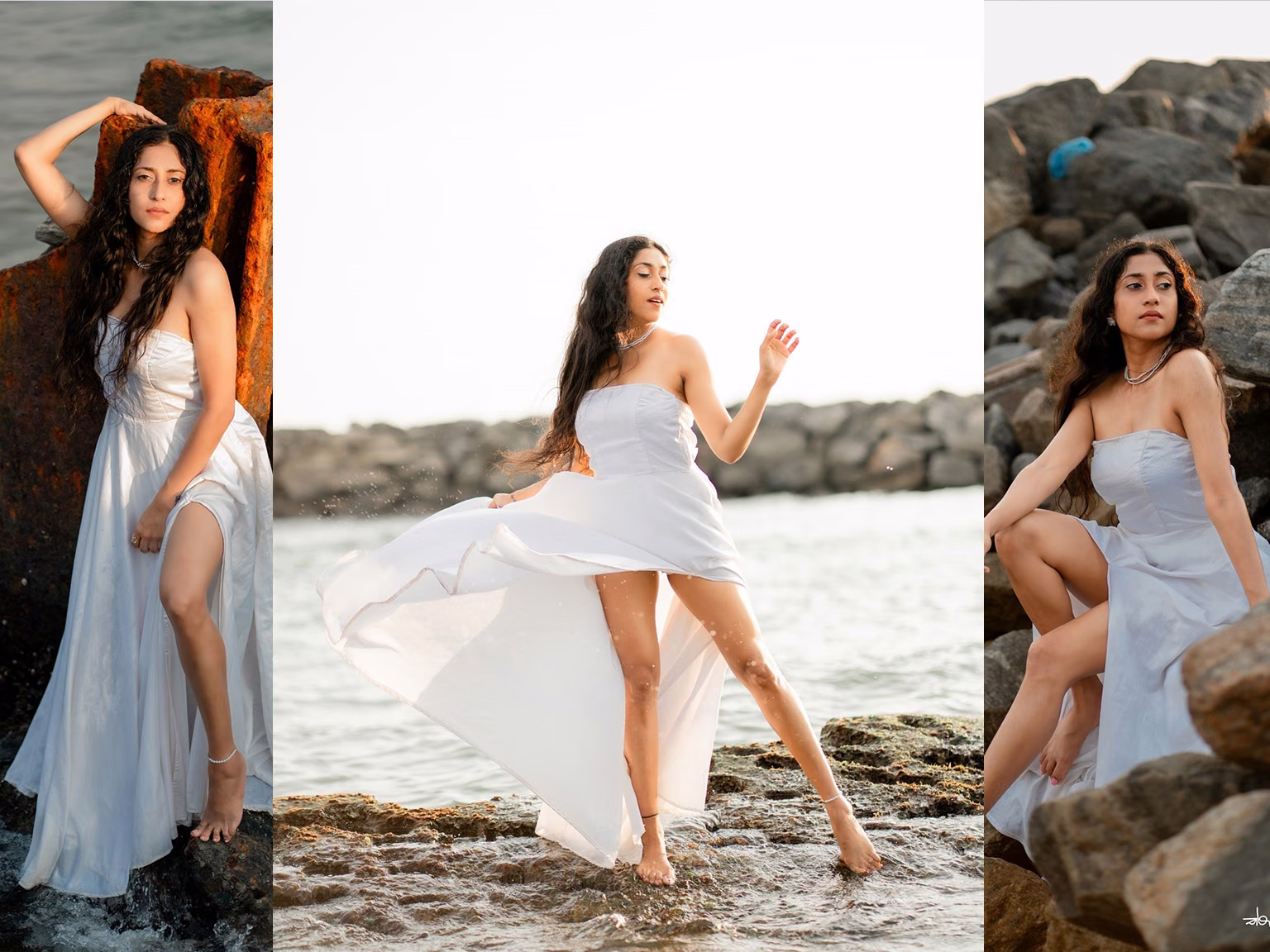 Sri Lanka glamour model Dalrine Shasha exclusive fashion photoshoot in Colombo outdoor studio - YOU Magazine