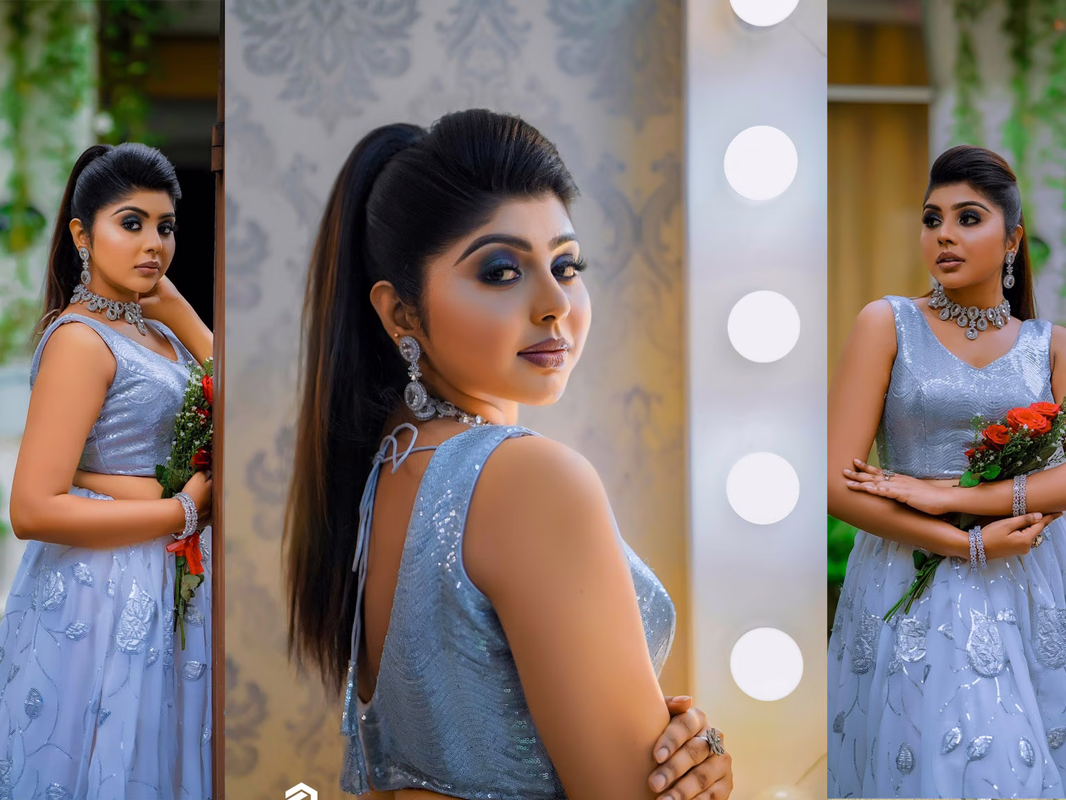 Sri Lanka glamour model Dharani Navodya exclusive fashion photoshoot in Colombo outdoor studio - YOU Magazine