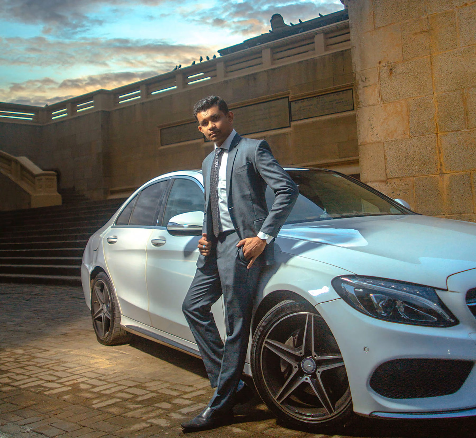 Sri Lanka glamour model Chathura exclusive fashion photoshoot in Colombo outdoor studio - YOU Magazine