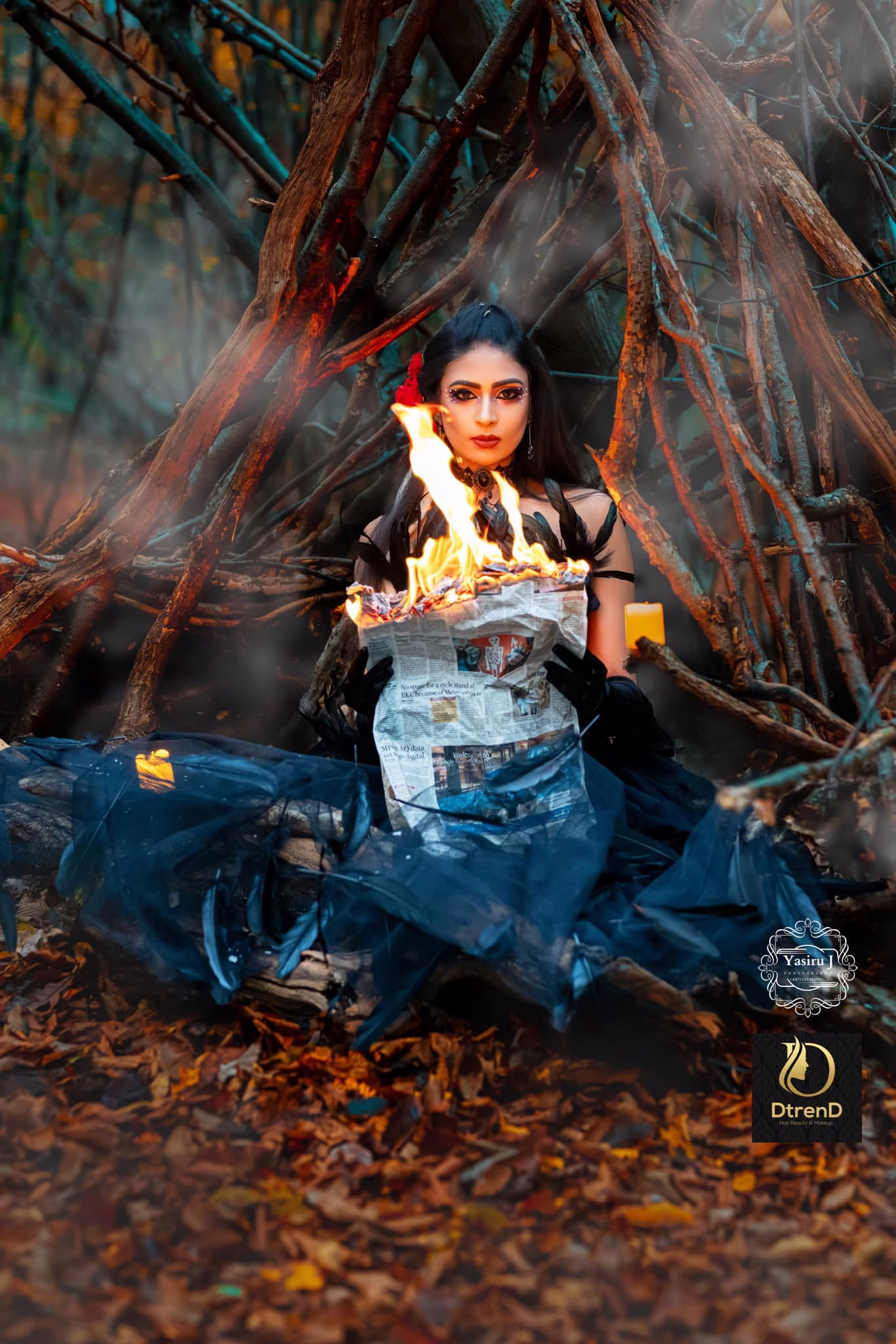 Sri Lankan model Halloween photoshoot - Trending Sri Lankan girls fashion & glamour shoot | YOU Magazine